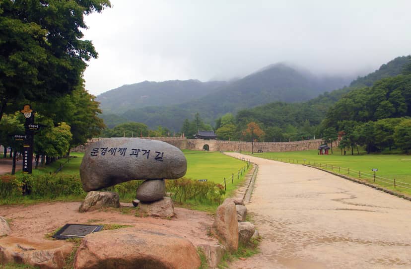 문경새재 제1관문 주흘관 (2016년 9월 촬영, 축제 현장 사진 아님)